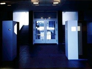 Mischa Kuball &raquo;Bauhaus-Block/Lotterie am Bauhaus Dessau&laquo;